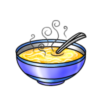 Chicken Noodle Soup Cartoon Kid Hd Image Clipart