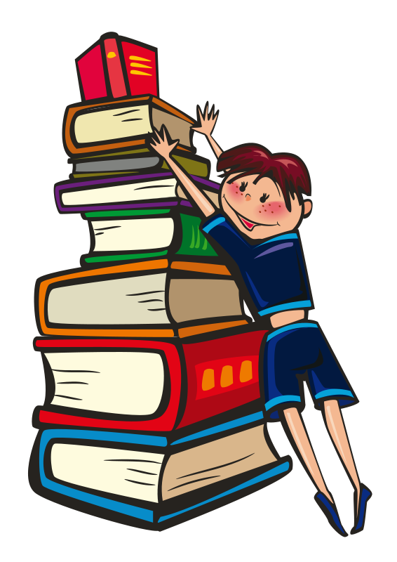 Stack Of Books Transparent Image Clipart