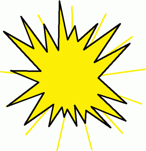 Clip Art Starburst To Use Resource Clipart