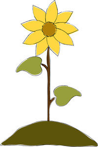 Sunflower 2 Png Image Clipart