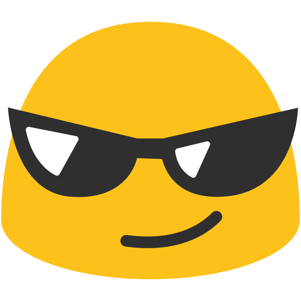Smiley Sunglasses Emoji Free PNG HQ Clipart