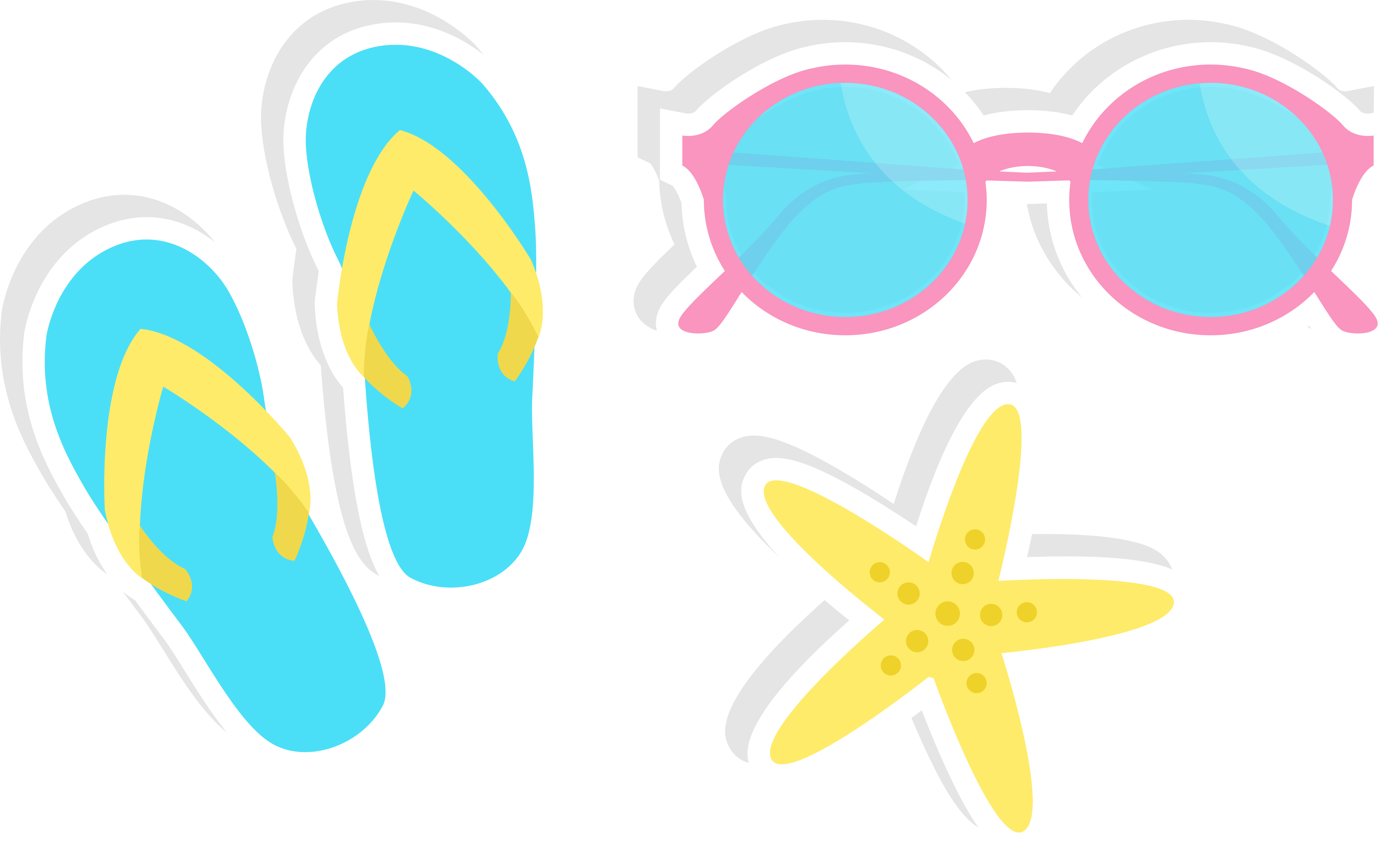 Slipper Sunglasses Cartoon Download Free Image Clipart