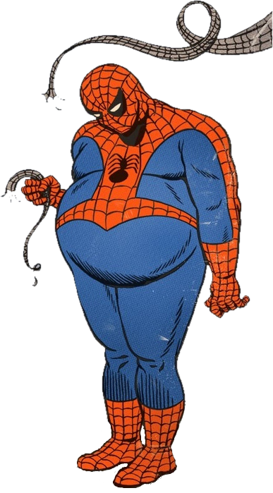 America Superhero Comics Spider-Man Fat Book Comic Clipart