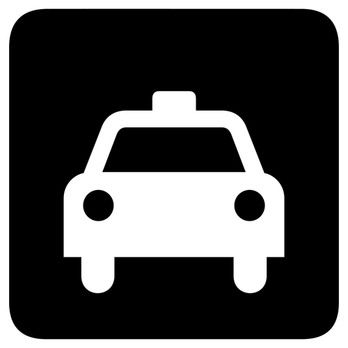 Taxi Sign Clipart
