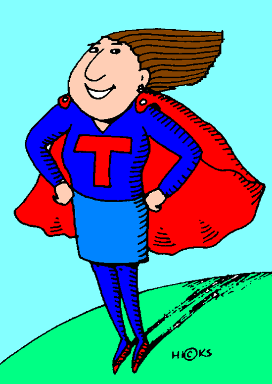 Super Teacher In Color Gallery Png Image Clipart