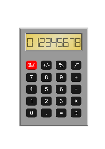 Old Calculator Clipart