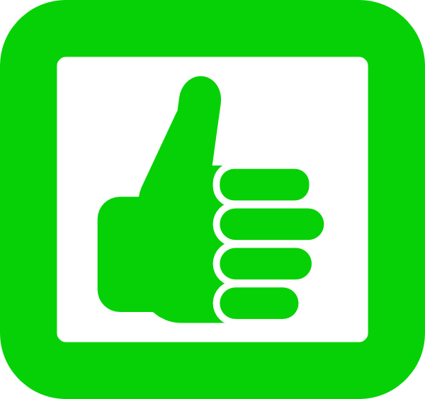 Thumbs Up Smiley Face For You Clipart