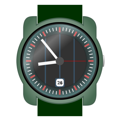 Analog Wristwatch Clipart