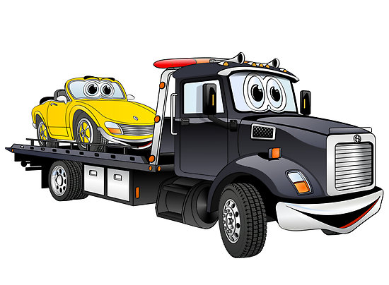 Simple Tow Truck The Free Download Png Clipart