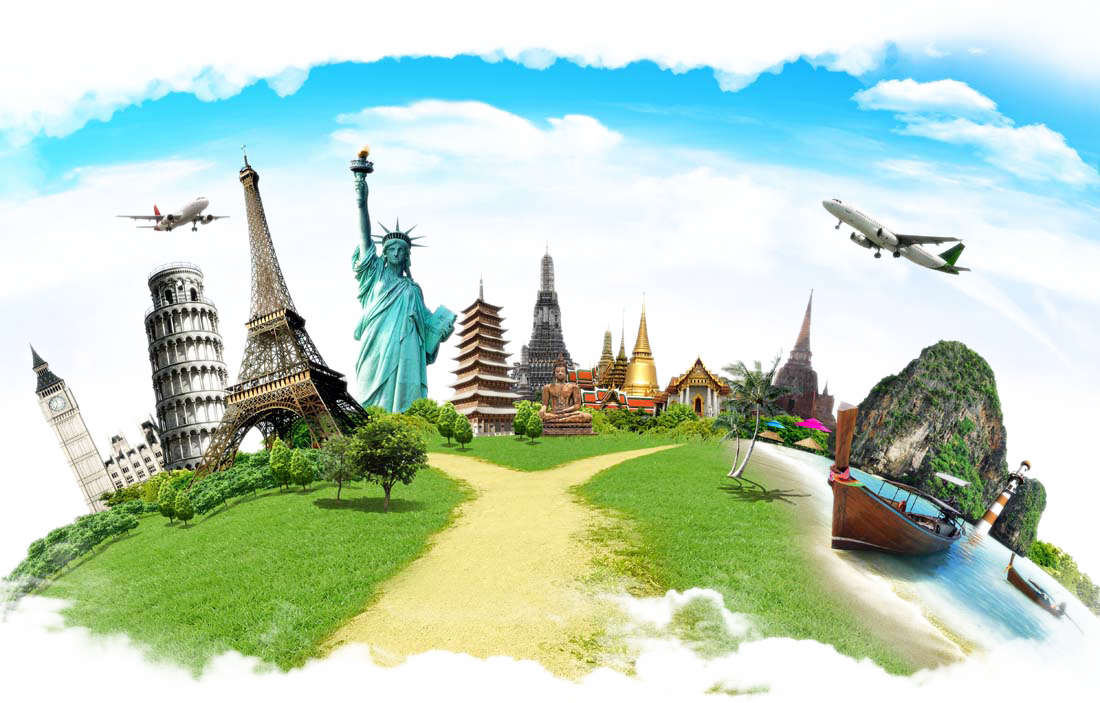 And Building Management Corporate Travel Hotel Sites Clipart