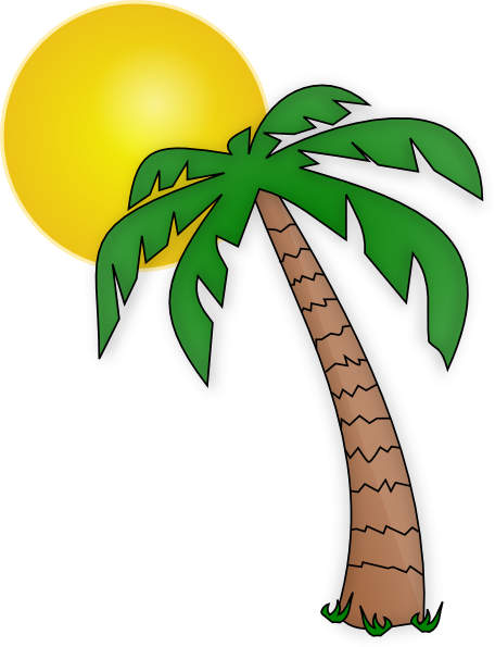 Palm Tree Art Tropical Palm Trees Palm Clipart