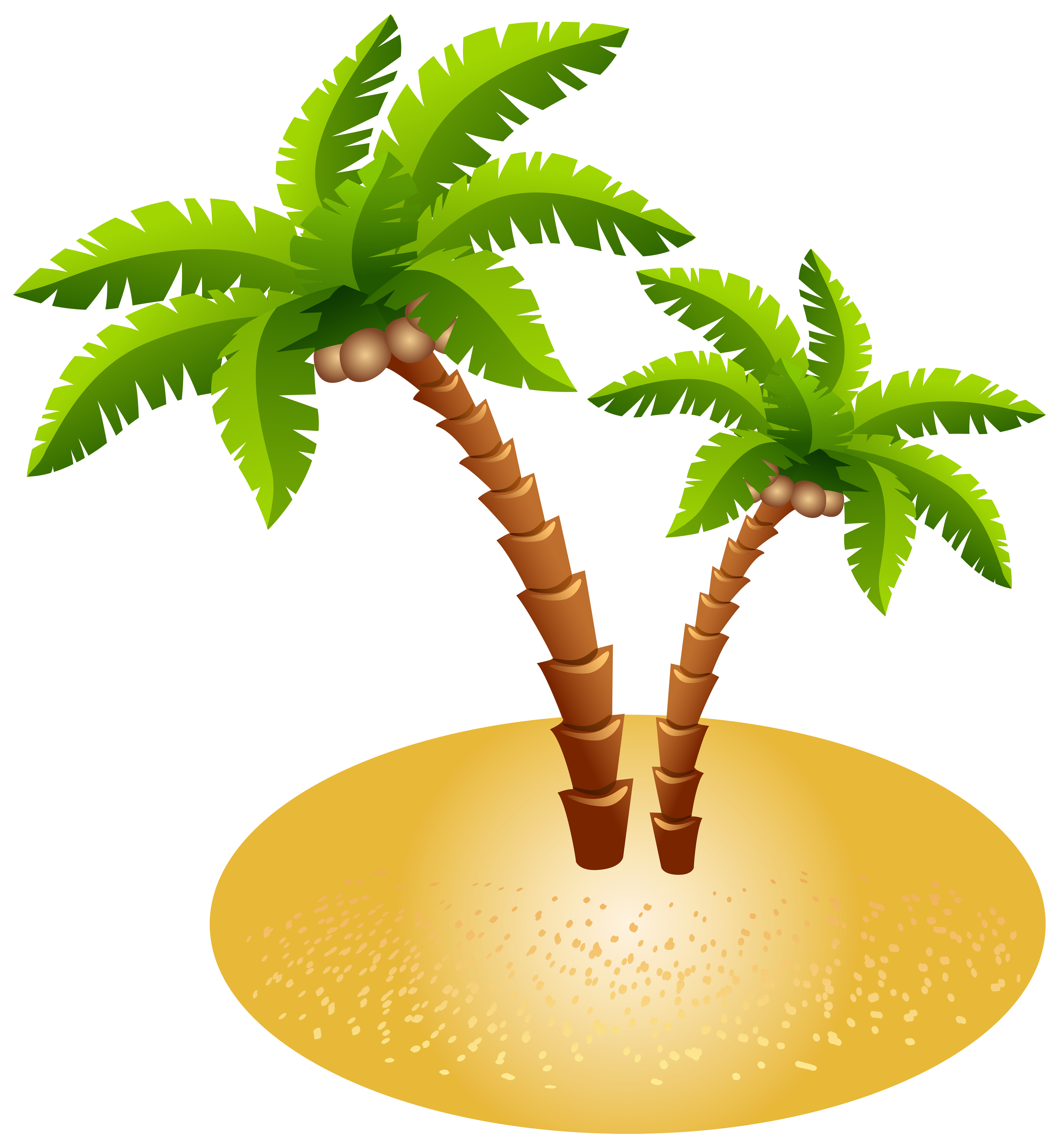 And Island Sand Transparent Palms Free Transparent Image HD Clipart