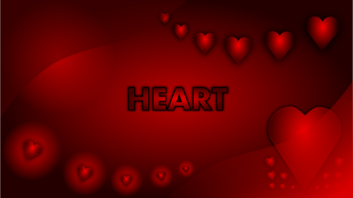 Valentine Heart Wallpaper Clipart