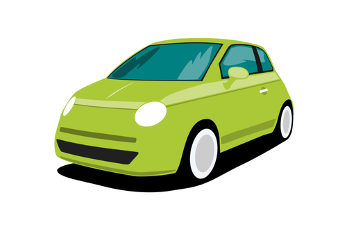 Green Car Clipart