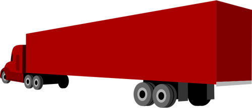 Truck And Trailer Clipart