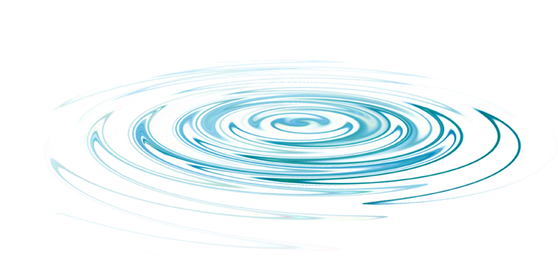 Blue Pattern Ripples Water Whirlpool Circular Clipart