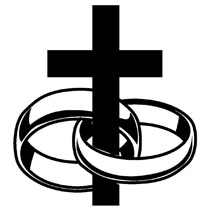 Wedding Rings With Cross Png Image Clipart