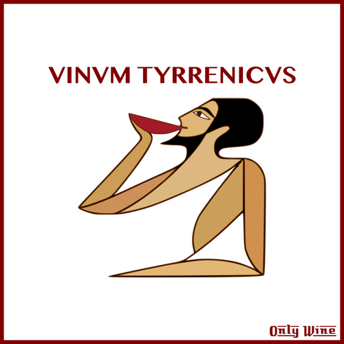 Roman Man And Wine Clipart