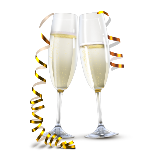 Glass Champagne Glasses Sparkling Wine Free Transparent Image HQ Clipart
