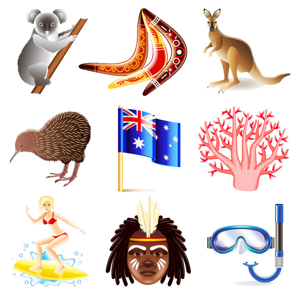 Vector Material Australia Icon Free Transparent Image HD Clipart