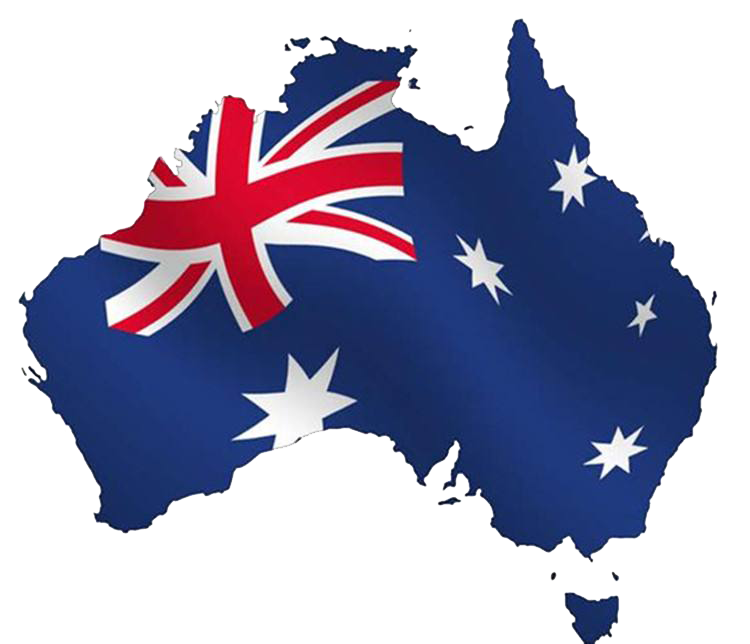 Australia Arcs Of National Flag Les Clipart