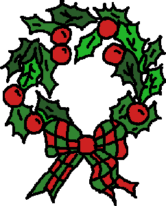 Christmas Wreath Graphic Download Hd Photos Clipart