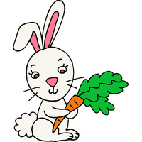 Download Rabbit Bunny Black And White Images Clipart Png Free Freepngclipart