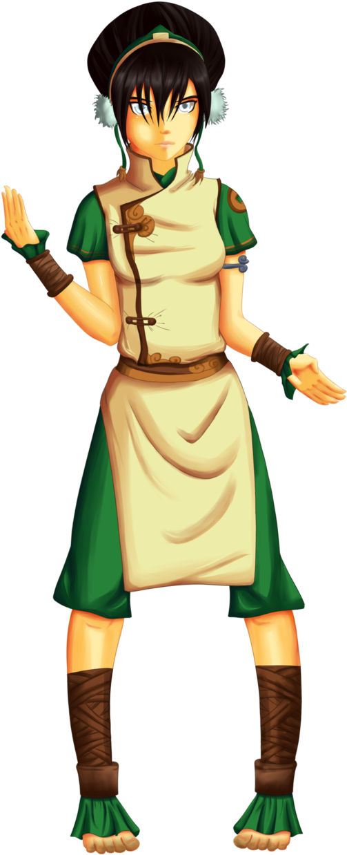 Toph Beifong Cartoon Clipart