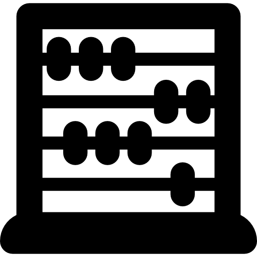 Abacus Square Clipart