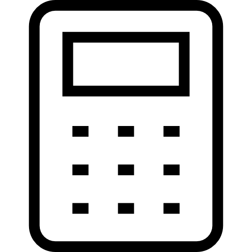 Calculator Maths Square Clipart