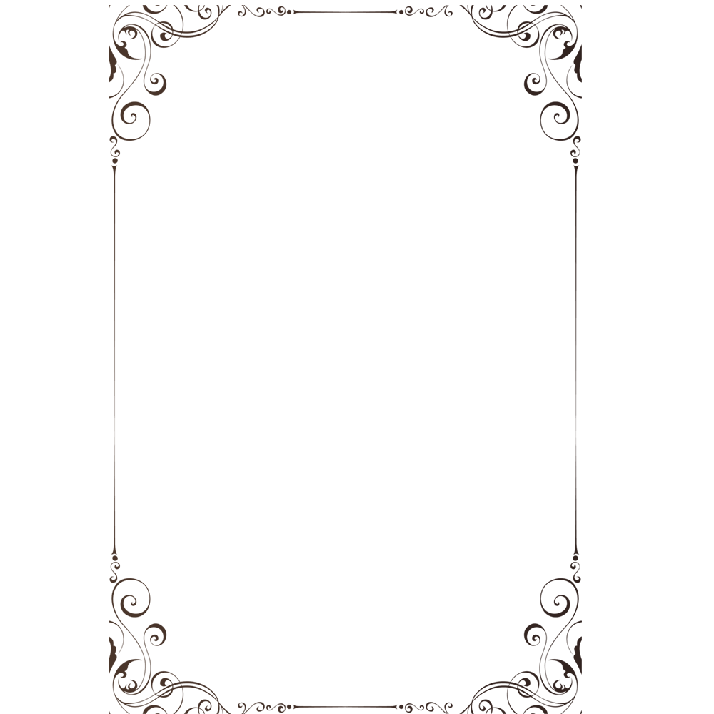 Black And White Frame Clipart
