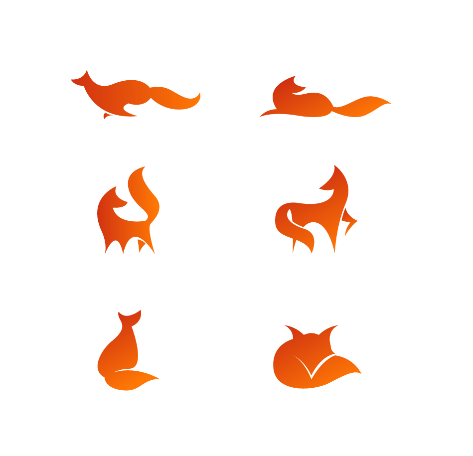 Fox Logo Clipart