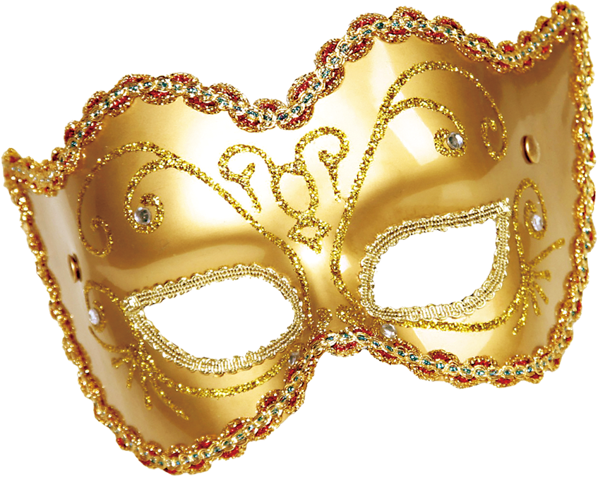 Gold Masquerade Mask Clipart Clipart