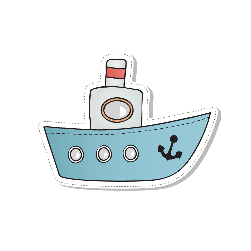 Boat Cartoon Clipart