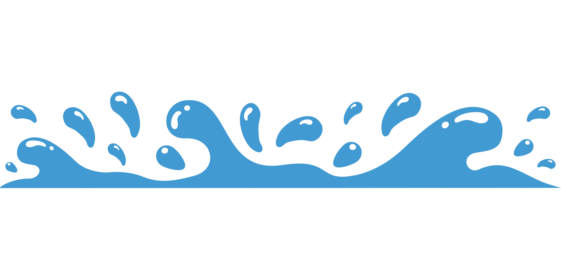 Water Splash Background Clipart