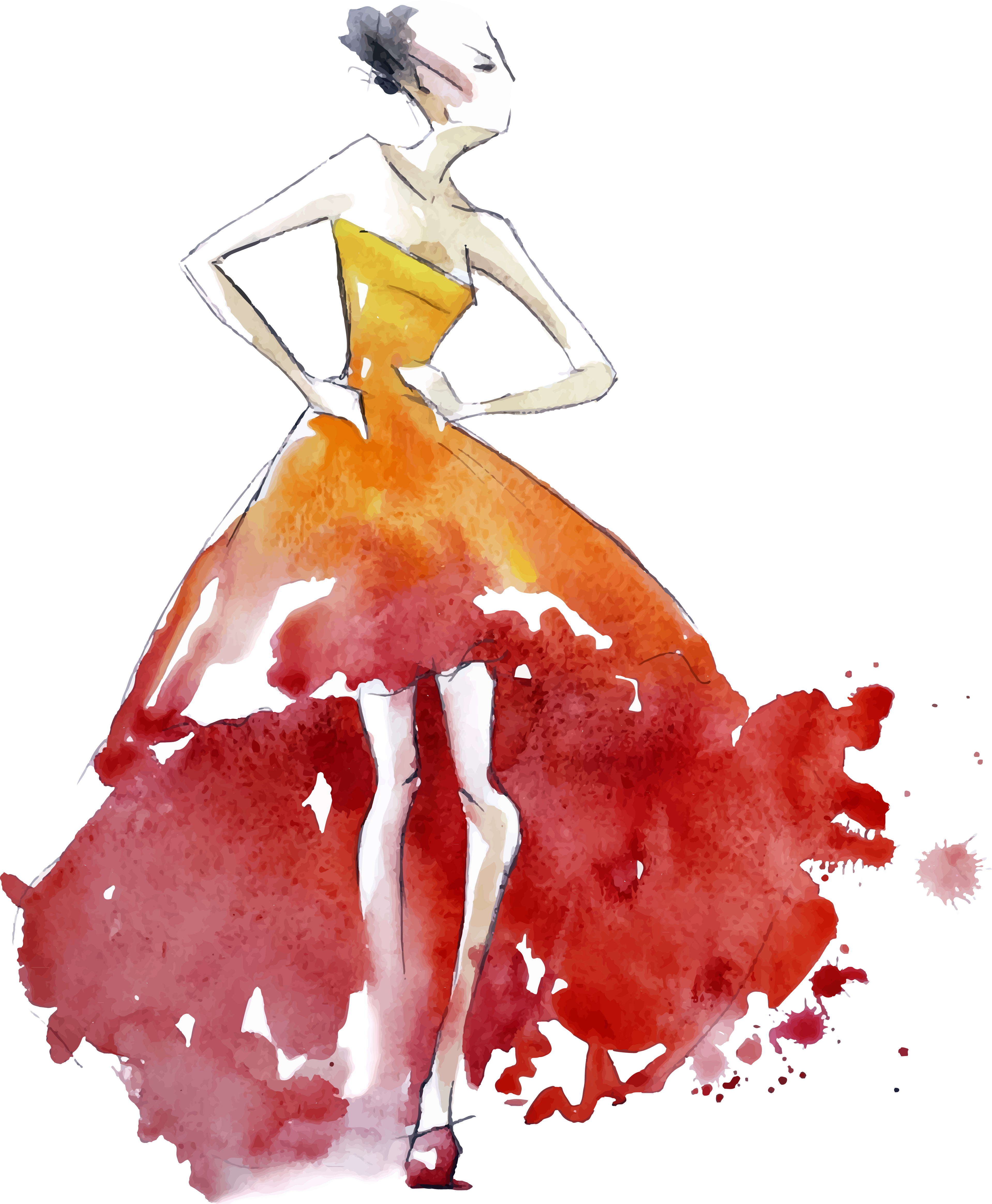 Watercolor Drawing Clipart