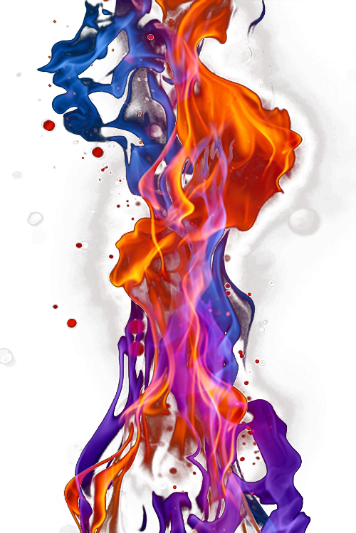 Blue Fire Clipart