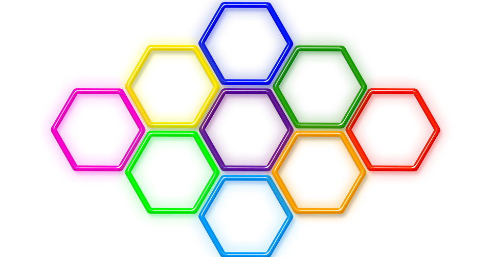 Hexagon Background Clipart