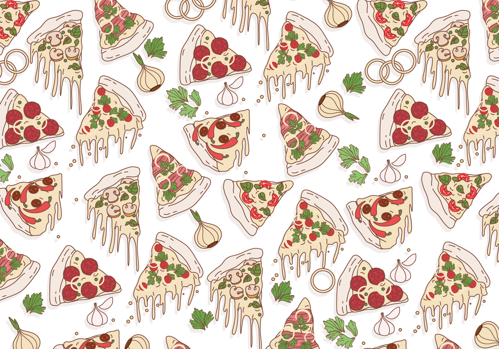 Pizza Pepperoni Clipart