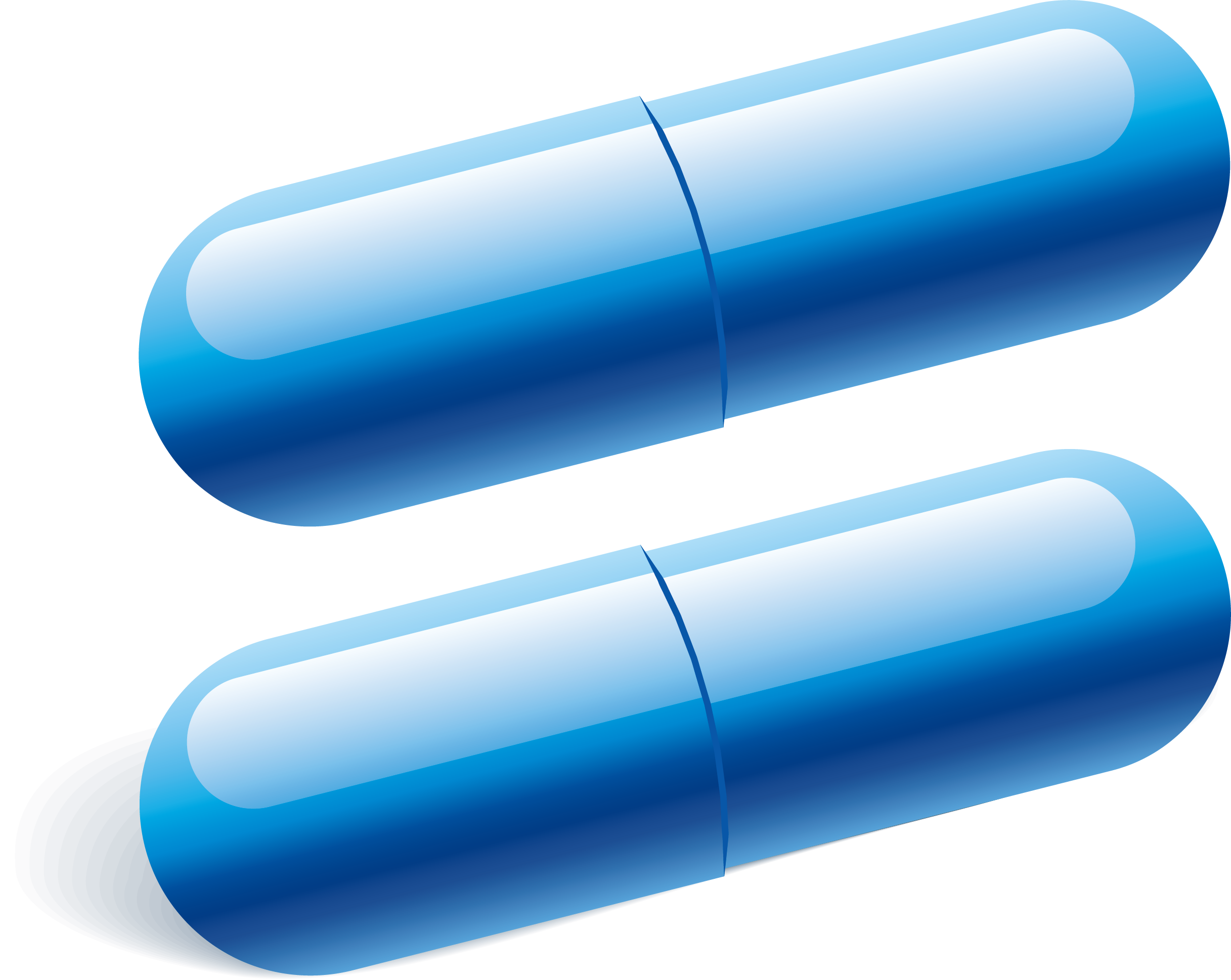 Cylinder Blue Clipart