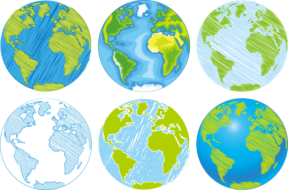 Earth Cartoon Drawing Clipart