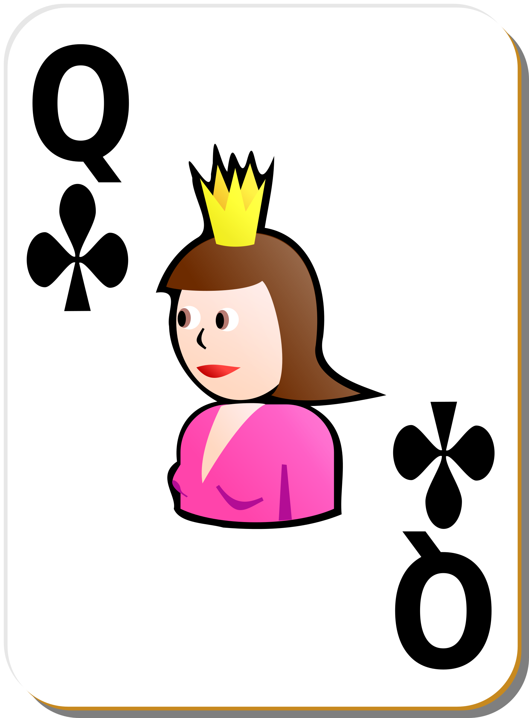 Queen Of Hearts Card Clipart