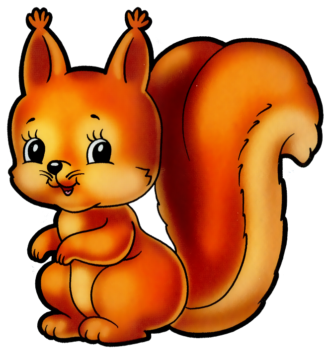 Squirrel Cartoon Clipart