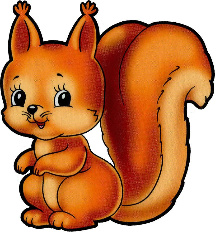 Squirrel Cartoon Clipart