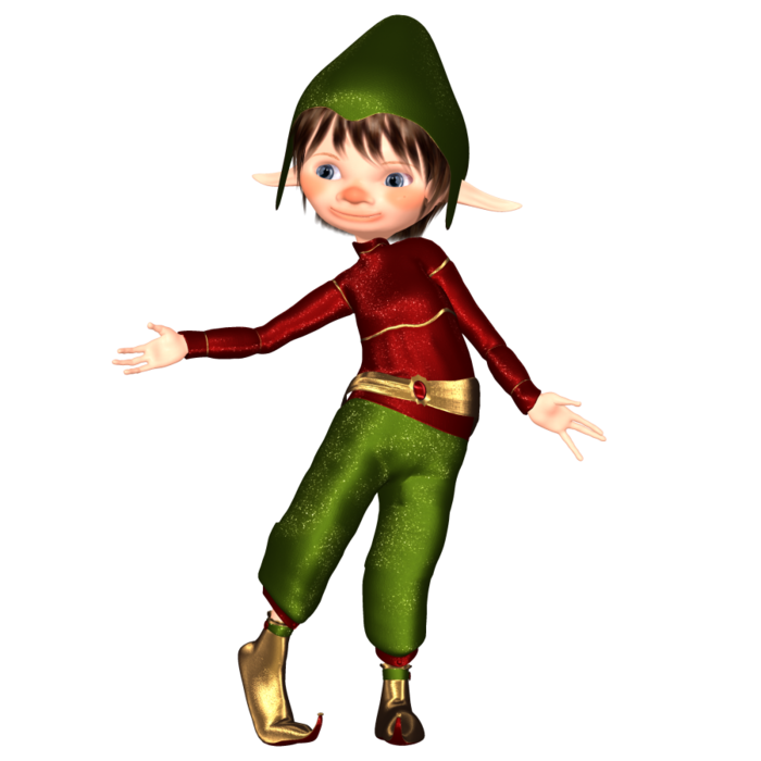 Christmas Elf Clipart Clipart