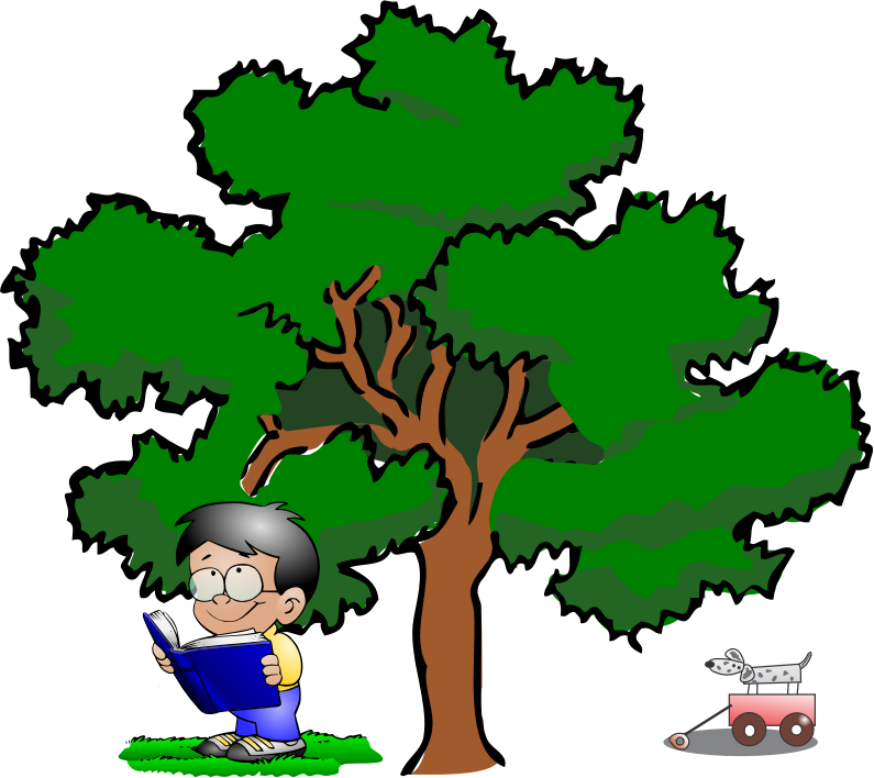 Oak Tree Silhouette Clipart