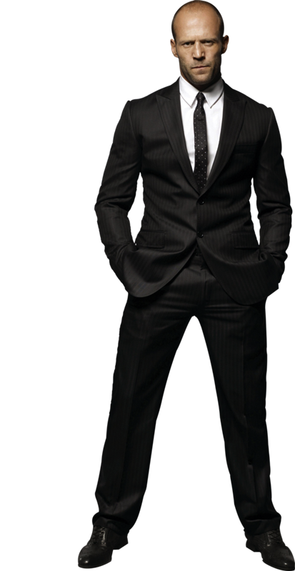 Jason Statham Suit Clipart