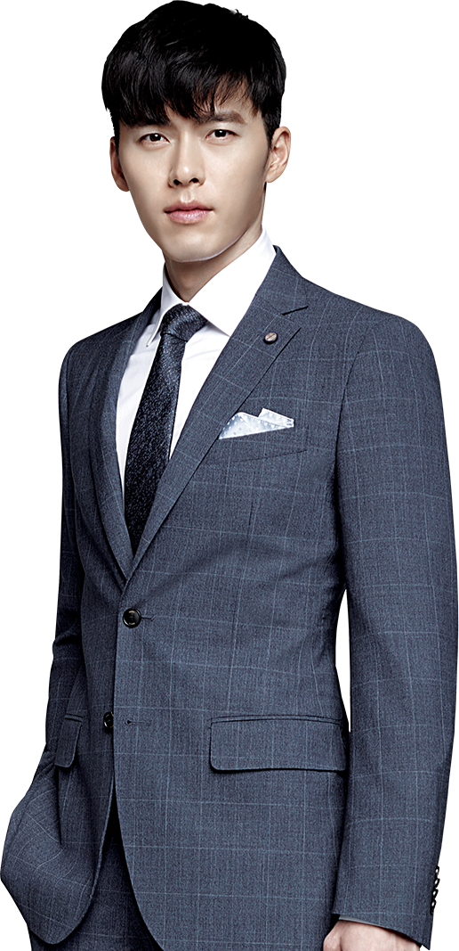 Hyun Bin Suit Clipart