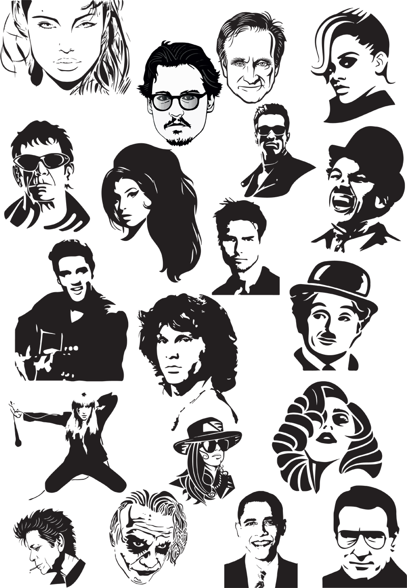 White Background People Clipart