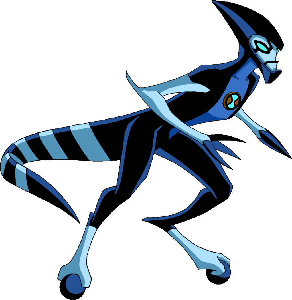 Ben 10 Omniverse Electric Blue Clipart